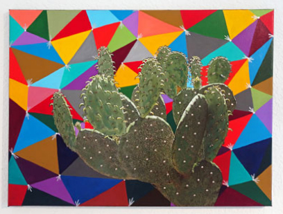 Cosmic Cactus painting